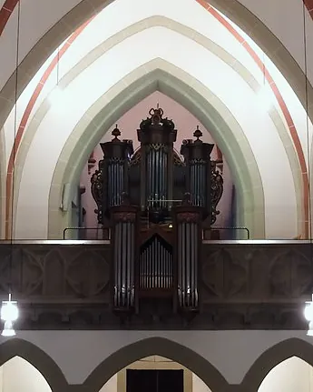 Grevenbroich-Neuenhaus, kath. Pfarrkirche St. Cyriakus; teils Mitte 18. Jhd./Simon 1988; 16/II/Pedal – Foto 2